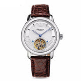 "Billion" Luxury Mechanical Watch with Crocodile Strap