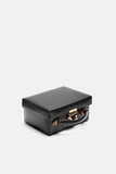 Grace Small Box Bag - Black