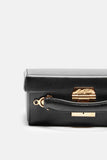Grace Small Box Bag - Black