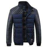 "Turnback" Warm Quilted Zip Up Jacket (3 Styles Available)