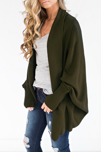 Alaue Bonjour Dolman Sleeves Cardigan