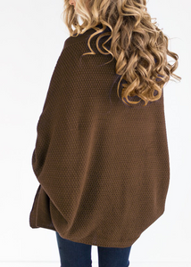 Alaue Bonjour Dolman Sleeves Cardigan