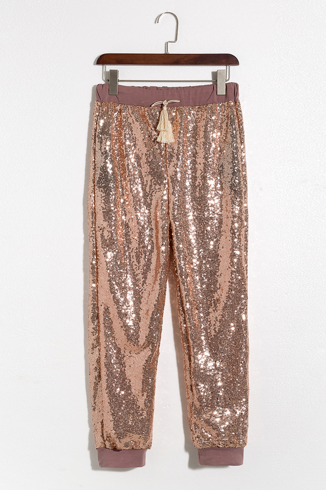 Alaue Spark Your Beauty Sequin Joggers