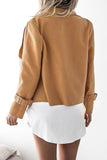 Alaue Feeling Fabulous Lapel Long Sleeves Jacket