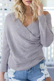 Alaue She's The Cross V Neck Sweater