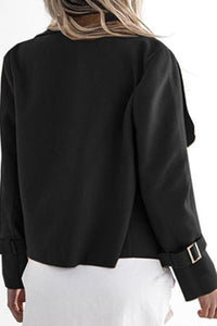 Alaue Feeling Fabulous Lapel Long Sleeves Jacket