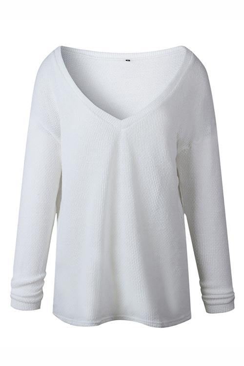 Alaue Start Me Up V Neck Sweater