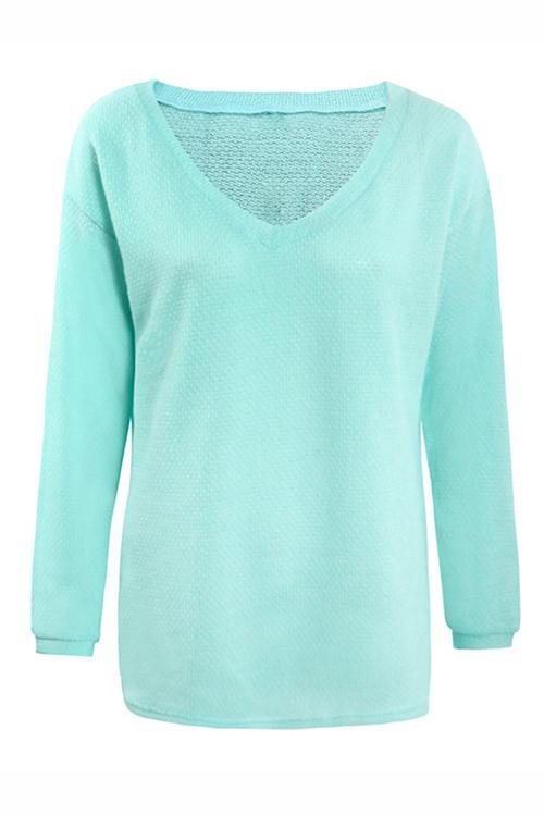 Alaue Start Me Up V Neck Sweater