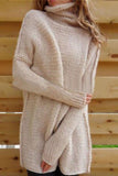 Alaue Winter Elegant Turtleneck Sweater