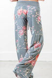 Alaue Women Floral Printed Loose Pants