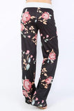 Alaue Women Floral Printed Loose Pants