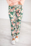 Alaue My Favorite Floral Joggers Pants