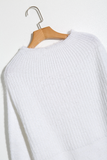 Alaue Off The Shoulder Warm Heart Sweater