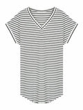 Alaue Ready For Anything Striped T-Shirts