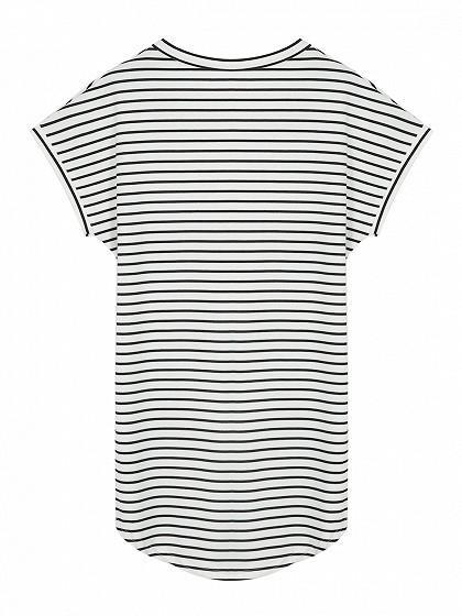 Alaue Ready For Anything Striped T-Shirts