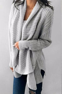 Alaue Women's Comfy Cozy Pocketed Cardigan