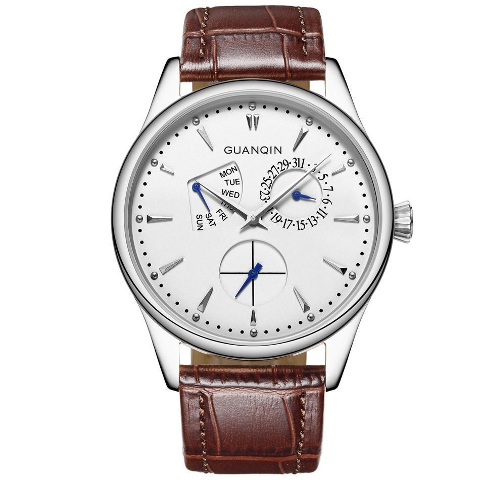 "Angelo" Luxury Leather Watch