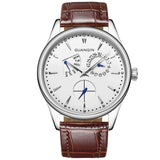 "Angelo" Luxury Leather Watch