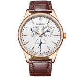 "Angelo" Luxury Leather Watch