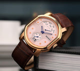 "Berny" Luxury Leather Watch