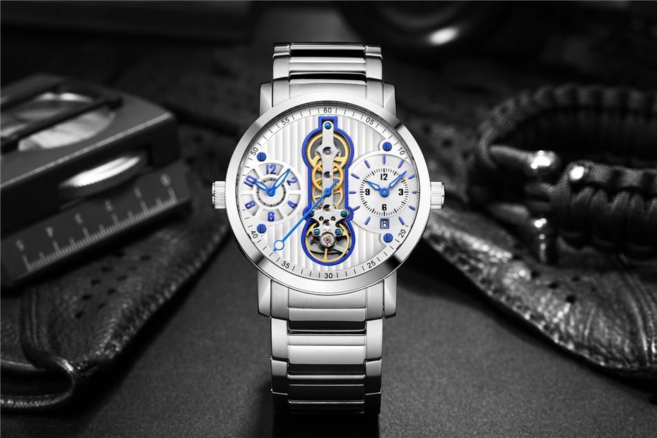 "Beverly Hills" Stainless Steel Watch