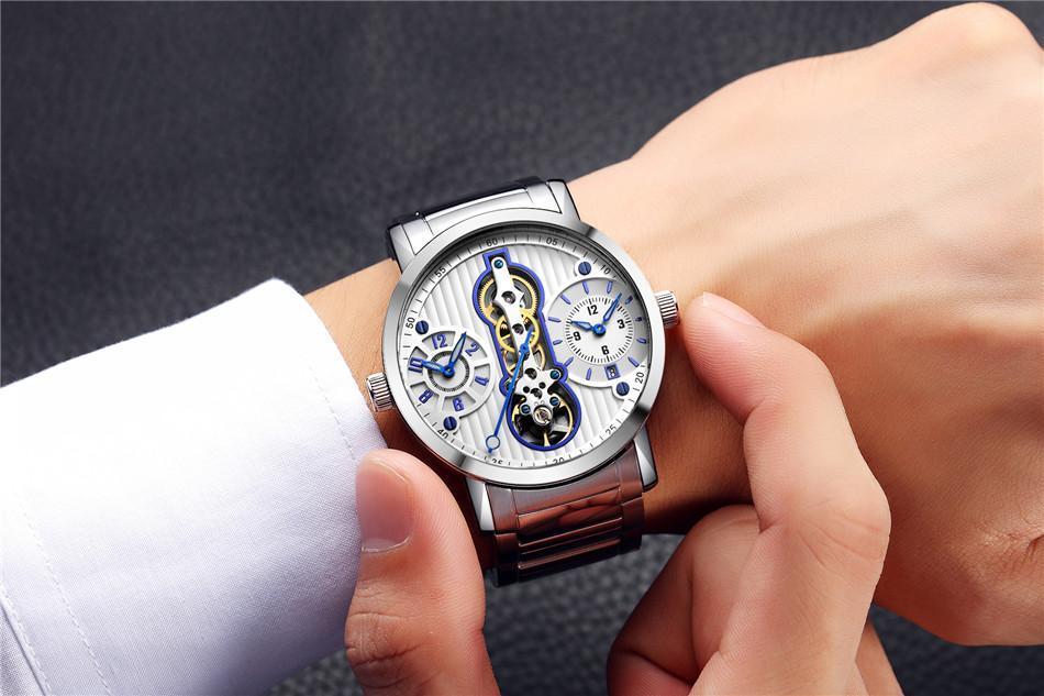 "Beverly Hills" Stainless Steel Watch