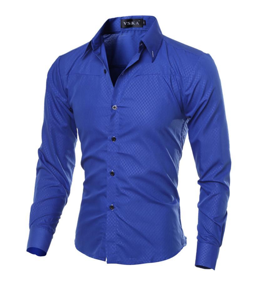 "Business" Long Sleeve Casual Button up (5 Colors Available)