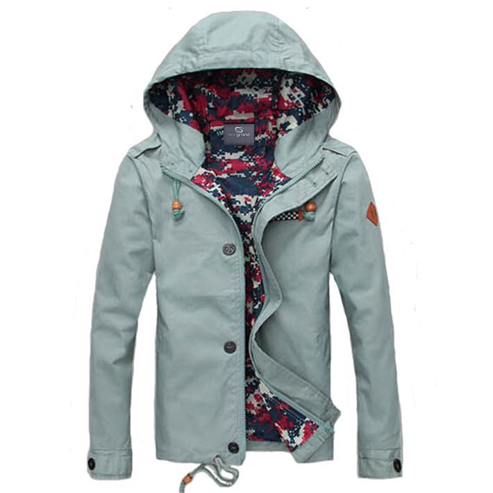 "Dapper" Slim Hooded Jacket (5 Colors Available)