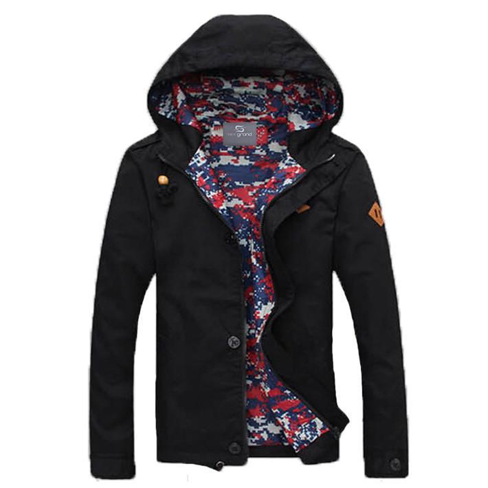 "Dapper" Slim Hooded Jacket (5 Colors Available)