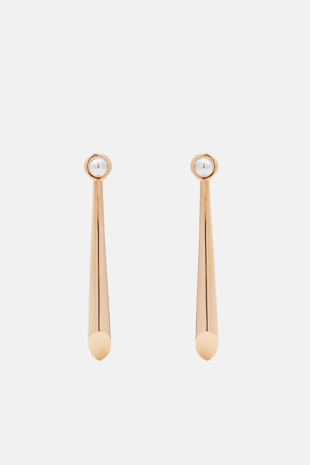 Falless Earrings - Vermeil/Silver