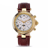 "Geneve" Luxury Leather Watch