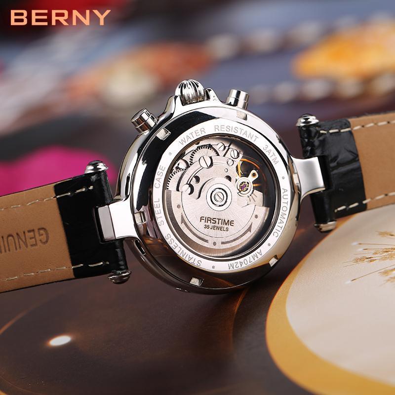 "Geneve" Luxury Leather Watch