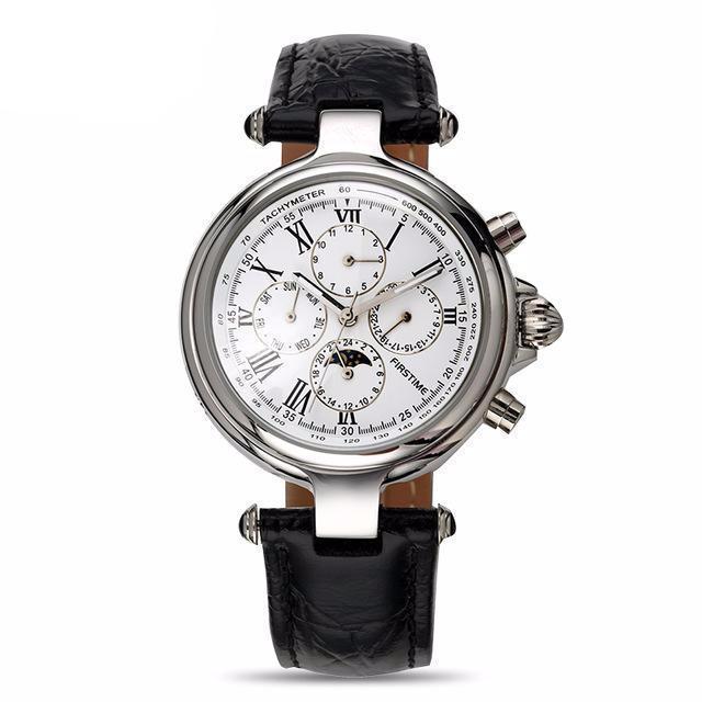 "Geneve" Luxury Leather Watch