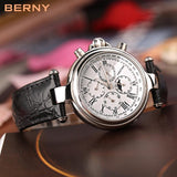 "Geneve" Luxury Leather Watch