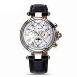 "Geneve" Luxury Leather Watch