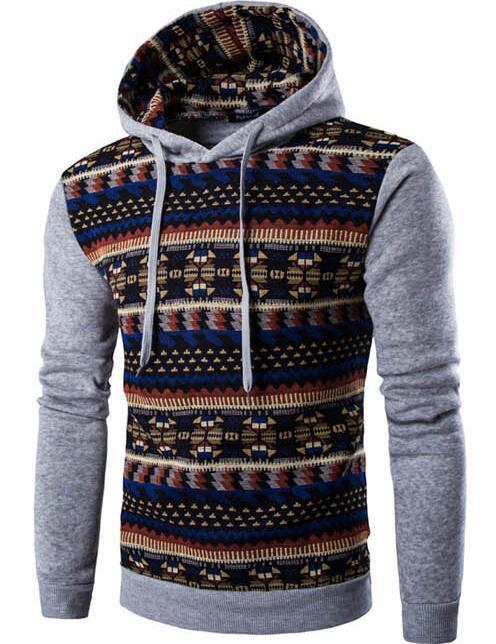 "Geometric" Hoodie ( 4 Colors Available)