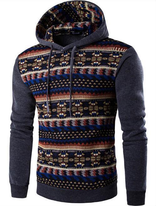 "Geometric" Hoodie ( 4 Colors Available)