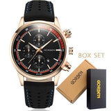 "Giovanni" Leather Luxury Sports Watch