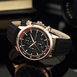 "Giovanni" Leather Luxury Sports Watch