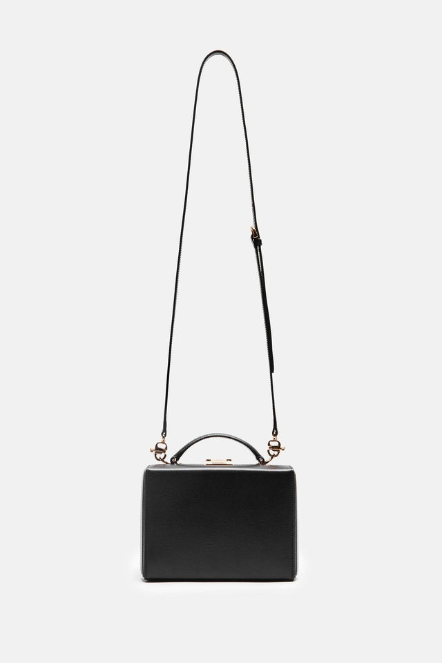 Grace Small Box Bag - Black