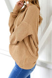 Alaue Sexy Lady V Neck Backless Sweater