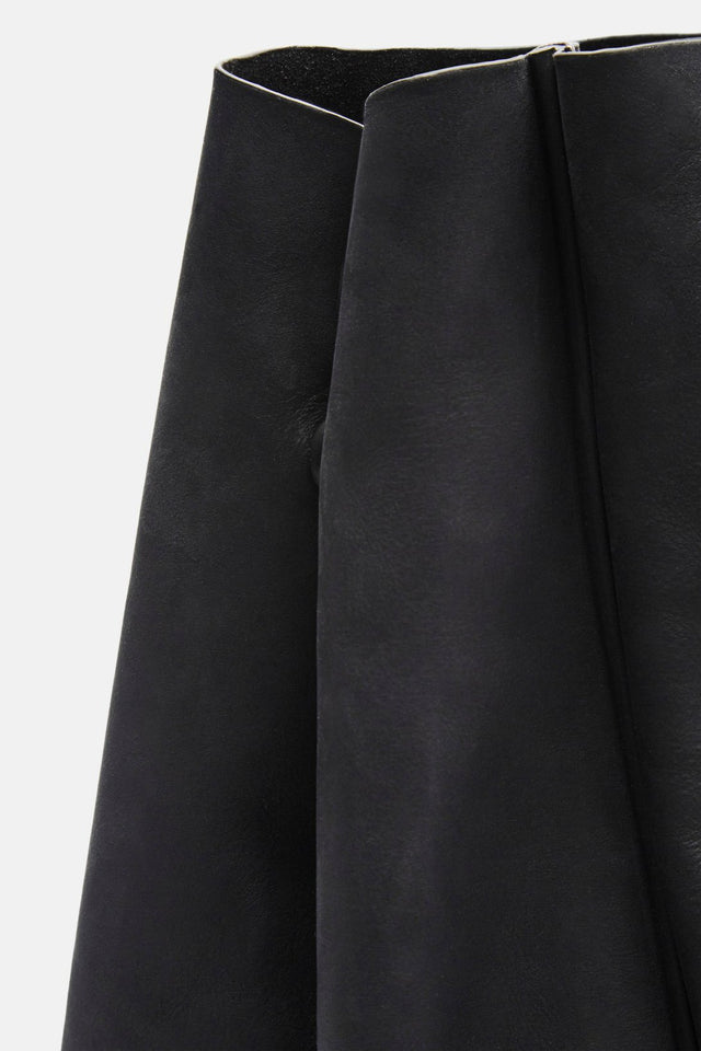 Leather Tote - Black