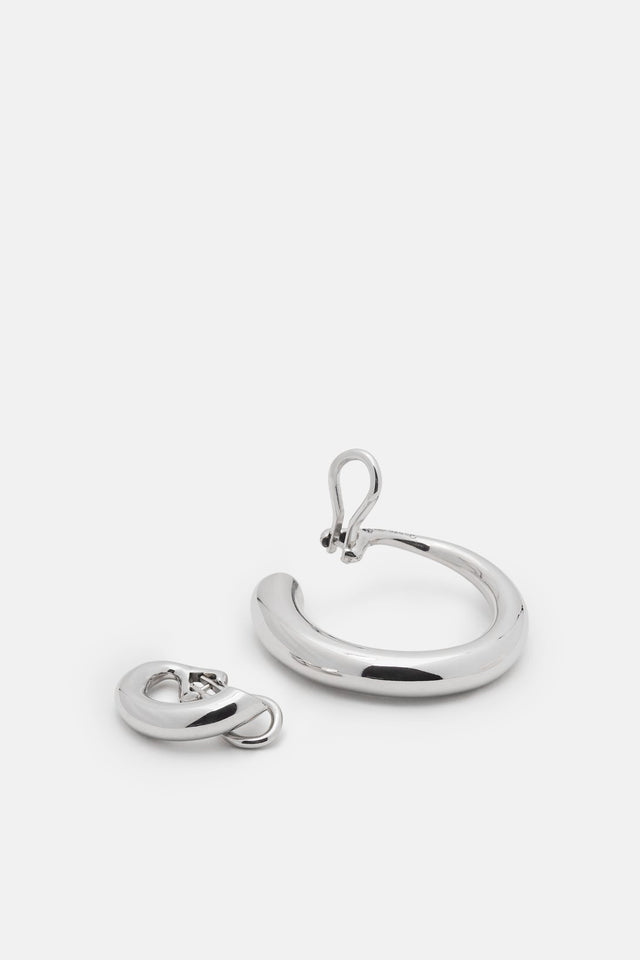 Monie Small & Medium Earrings - Silver