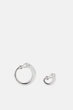 Monie Small & Medium Earrings - Silver