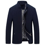 "Reoccurrence" Men's Slim Fit Zip Up Jacket (4 Colors Available)