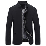 "Reoccurrence" Men's Slim Fit Zip Up Jacket (4 Colors Available)
