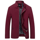 "Reoccurrence" Men's Slim Fit Zip Up Jacket (4 Colors Available)