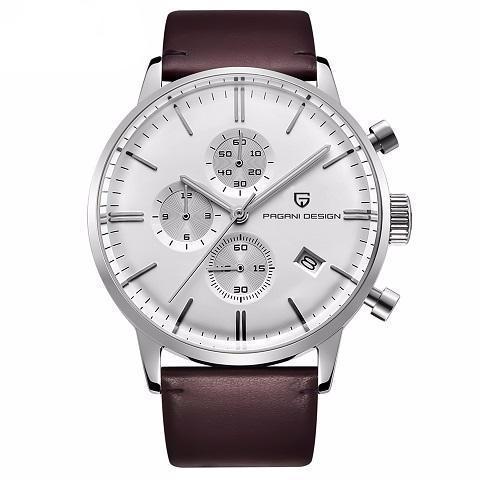"Roberto" Luxury Leather Watch