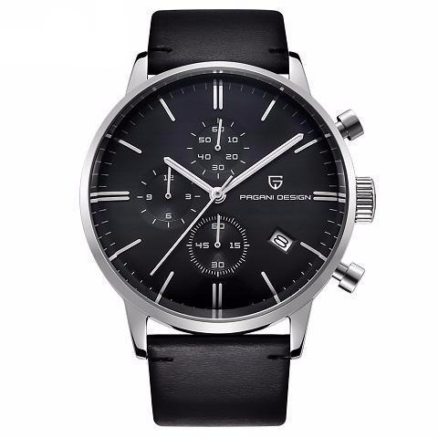 "Roberto" Luxury Leather Watch