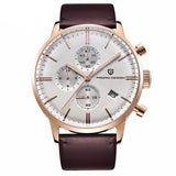 "Roberto" Luxury Leather Watch